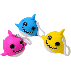 Squishy Sharks W/Glitter Eyes/12 Per Disp
