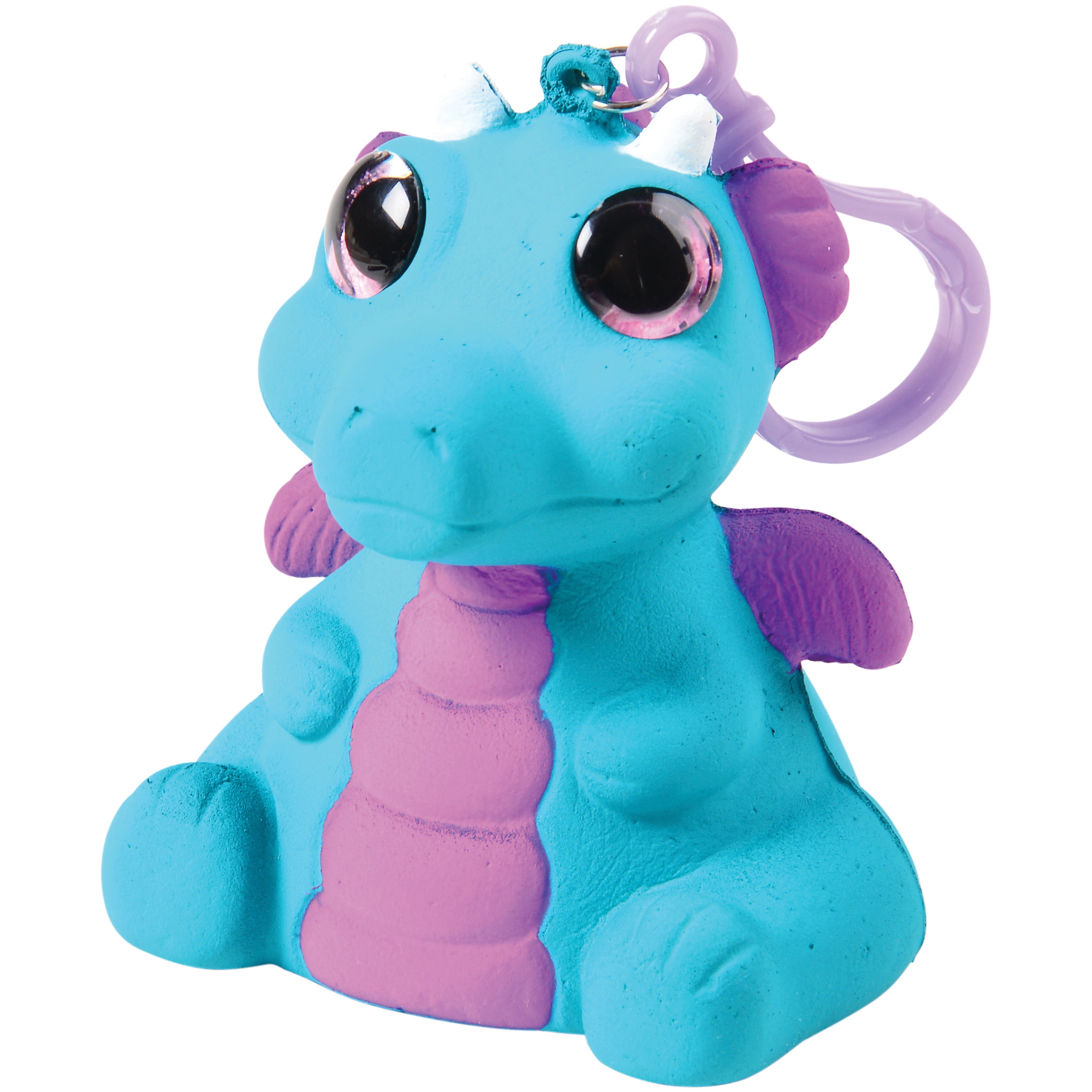 Squishy Dragon W/Glitter Eyes/12 Per Disp