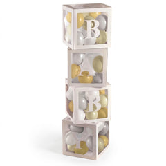 Soft Jungle Baby Shower Balloon Box Kit