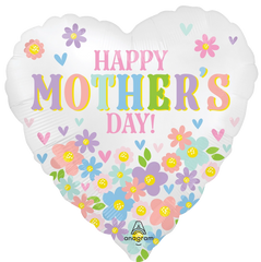 Satin Daisy Chain Foil Balloon - Mother's Day Special
