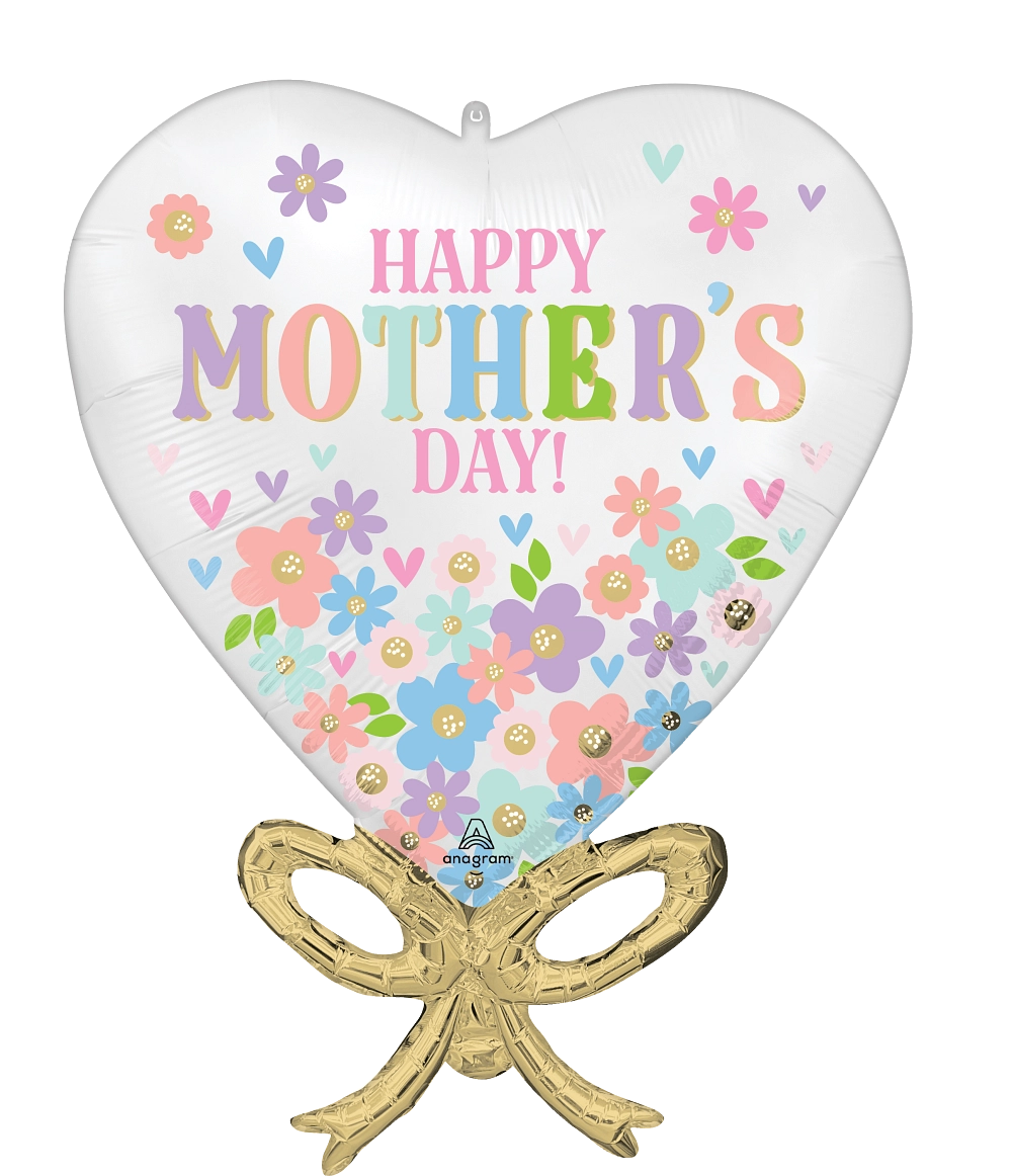 Stunning Metallic Daisy Balloon Bouquet ‚Äì Mother's Day Special