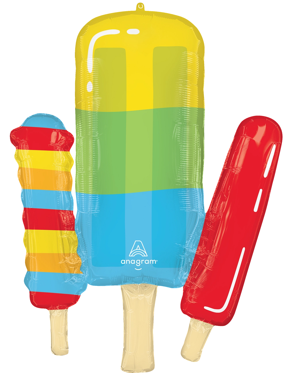 Metallic Popsicle Pool Party Foil Balloon