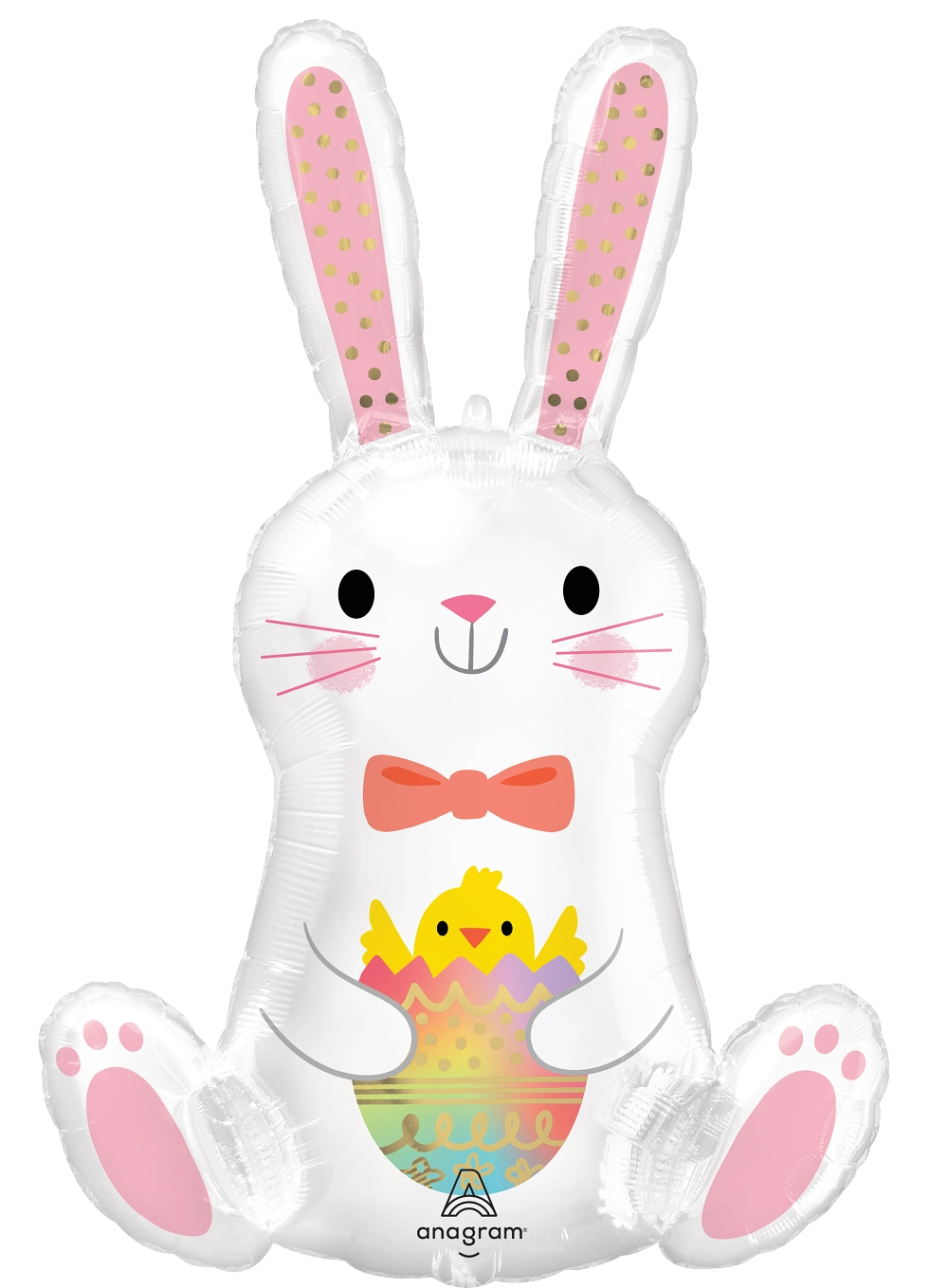Easter Bunny Love Foil Super Shape Balloon