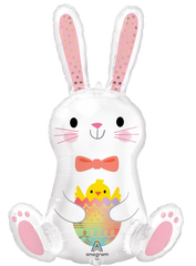 Easter Bunny Love Foil Super Shape Balloon