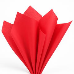 Vibrant Red Tissue Paper - 8 Count Pack