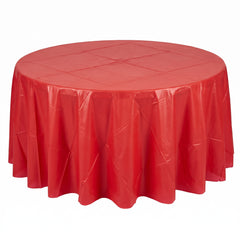 TC 84" RND PL APPLE RED