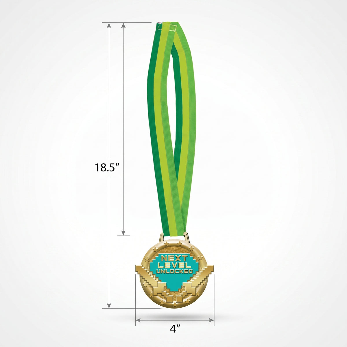 Pixel Party Deluxe "Next Level Unlocked" Medal