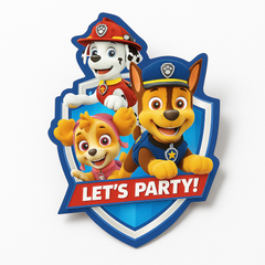 PAW Patrol Adventures Party Invitations