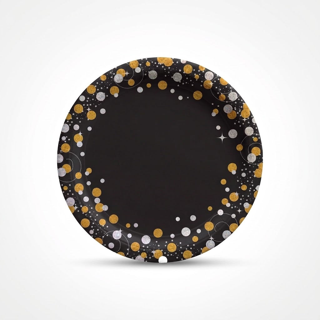 Celebrate Sparkle 9" Prismatic Birthday Plates