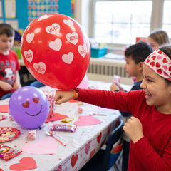 Valentine's Day Heart Punch Balloons Value Pack - 16 Count