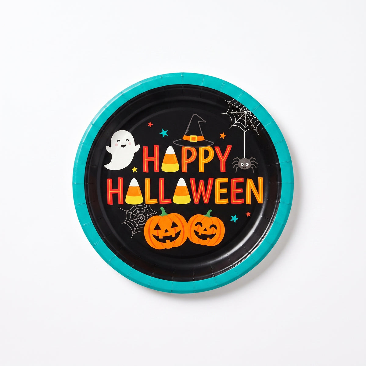 Ghostly Fun 8.5" Halloween Paper Plates