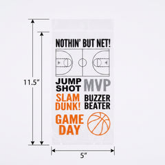 "Nothin' But Net" Large Basketball Party Bags