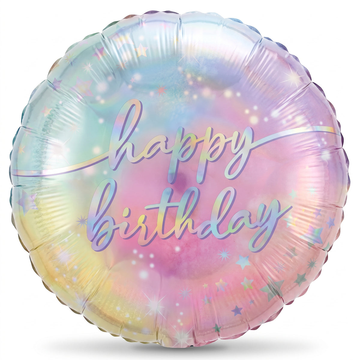 Luminous Happy Birthday Foil Balloon - 18in