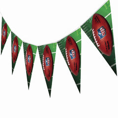 NFL Drive Pennant Banner - 12-Foot Football Party Decoration