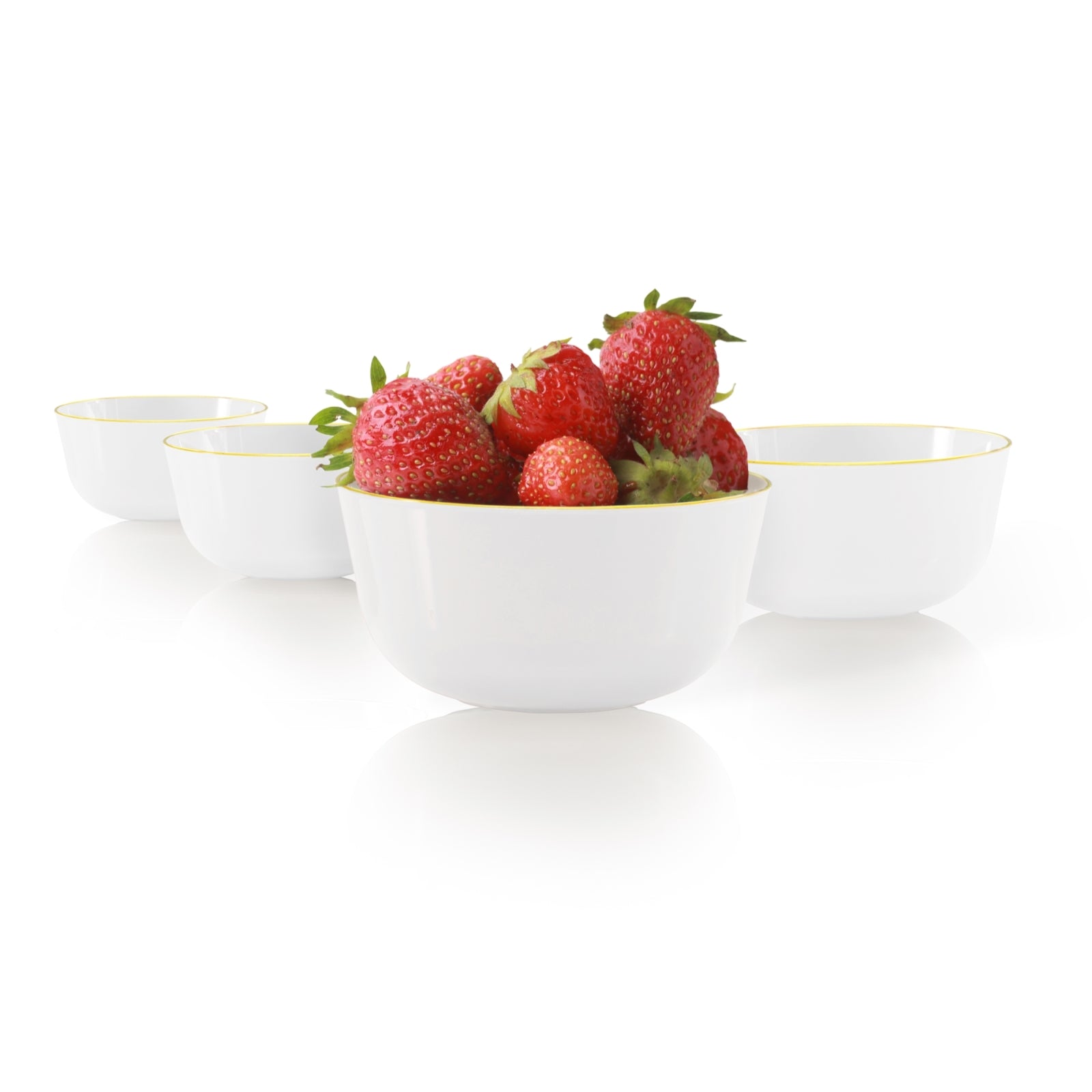 Flora Design Plastic Bowls | 40 Count