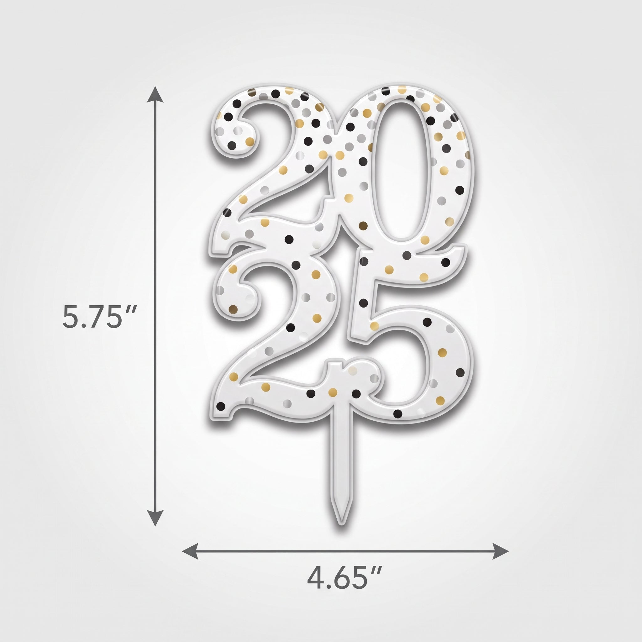 Festive 2025 Cake Topper Pick for New Year's Celebrations