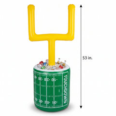 Football Field Goal Post Inflatable Cooler - 53-inch