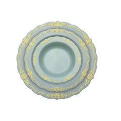 5 Oz. Clear Victorian Design Plastic Bowls | 120 Count