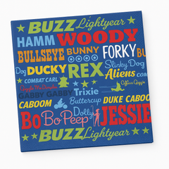 Toy Story 4 Birthday Party Beverage Napkins, 5-Inch, 16-Pack