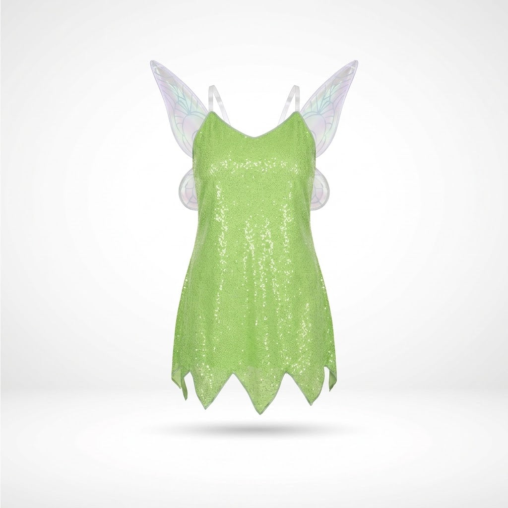 Enchanting Tinker Bell Plus Size Costume - Disney Fairies - Adult Plus