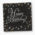 Sparkling Birthday Luncheon Napkins - 6.5 In. x 6.5 In.