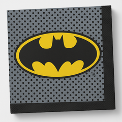 Batman Justice League 2-Ply Lunch Napkins - 16 Pack