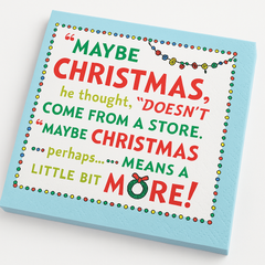Christmas Grinch "Perhaps" Lunch Napkins, 16-Pack