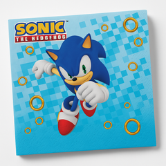 Sonic the Hedgehog Lunch Napkins for Kids' Birthday Parties