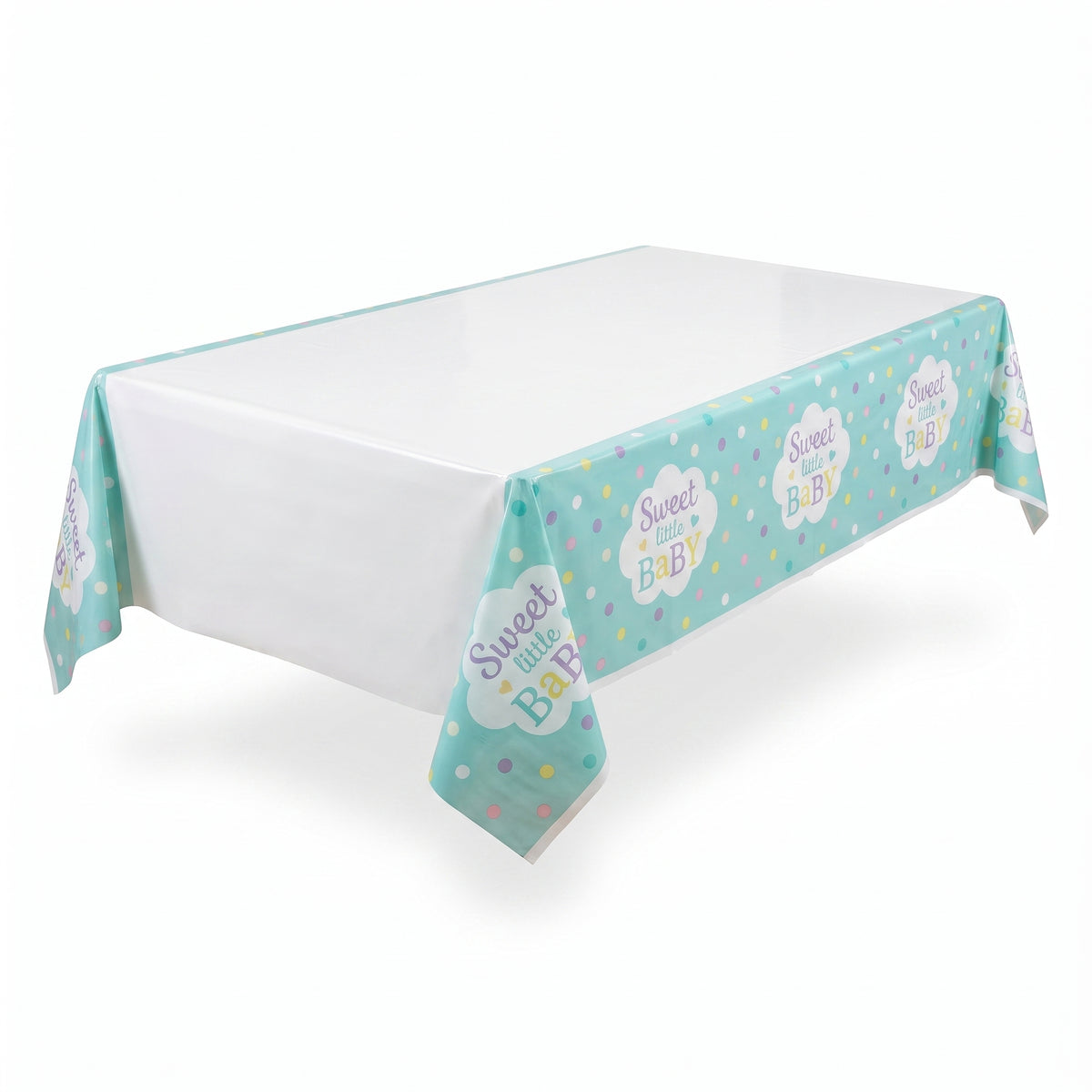 Sweet Little Baby Plastic Table Cover