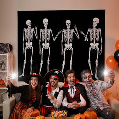 Spooktacular Skeleton Scene Setter Kit with Add-Ons