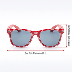 Canada Day Maple Leaf Party Sunglasses, 6-Pack