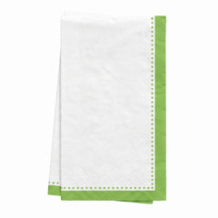Premium Kiwi Buffet Napkins - 8 In. x 4 In.