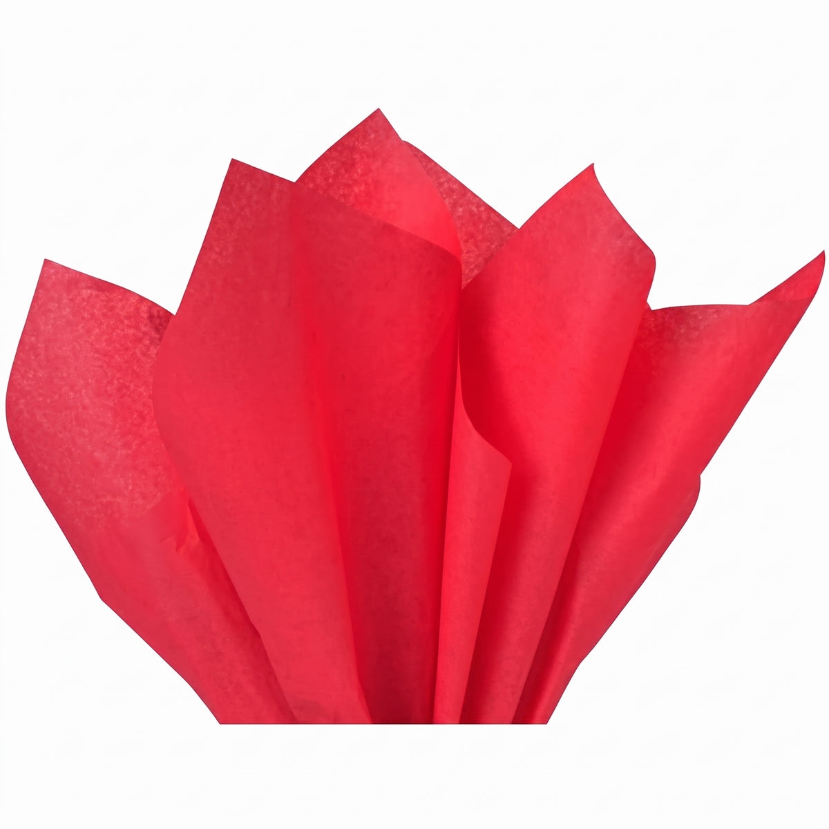 Vibrant Red Tissue Paper - 8 Count Pack