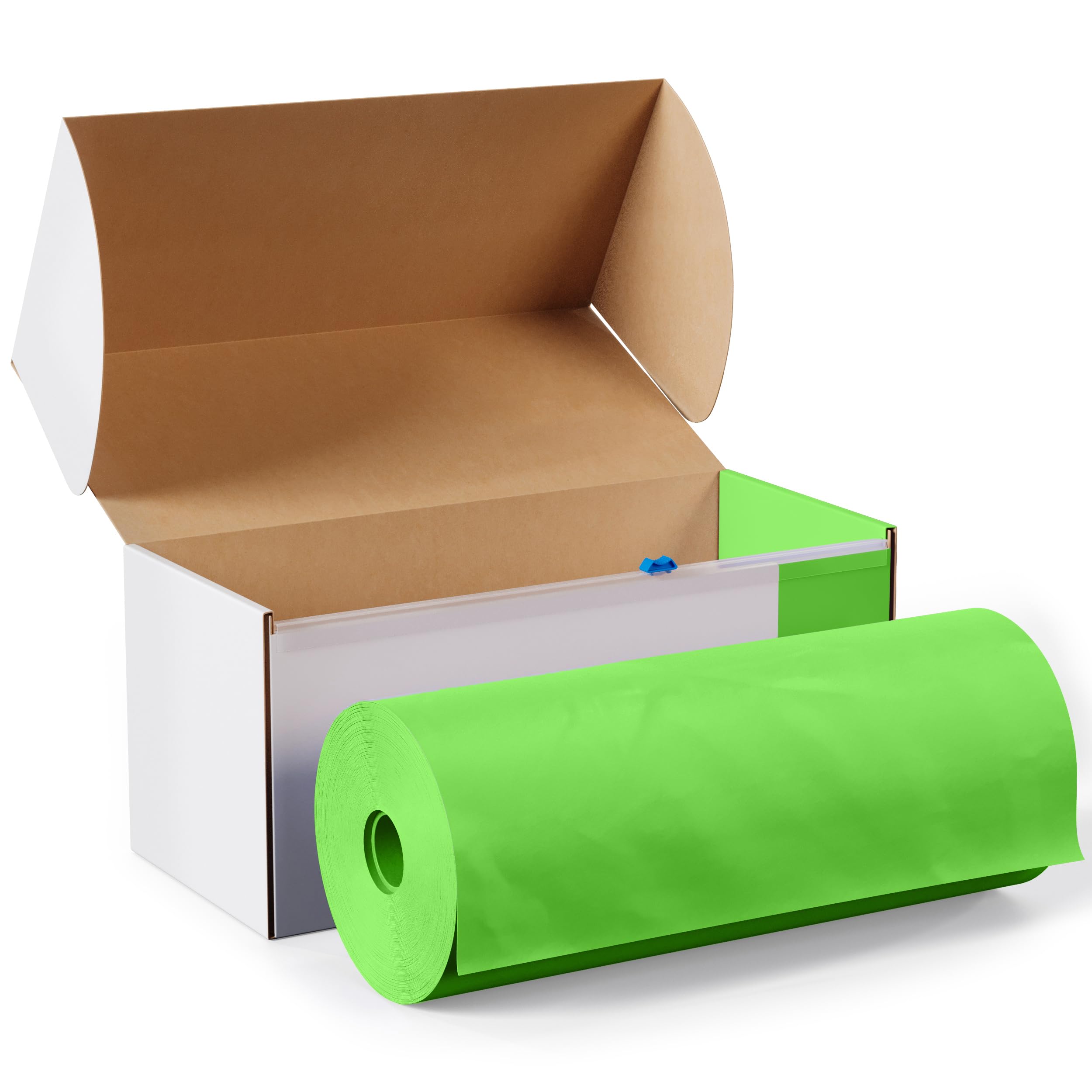 54 In. x 300 Ft. Cut To Size Table Roll | Lime Green