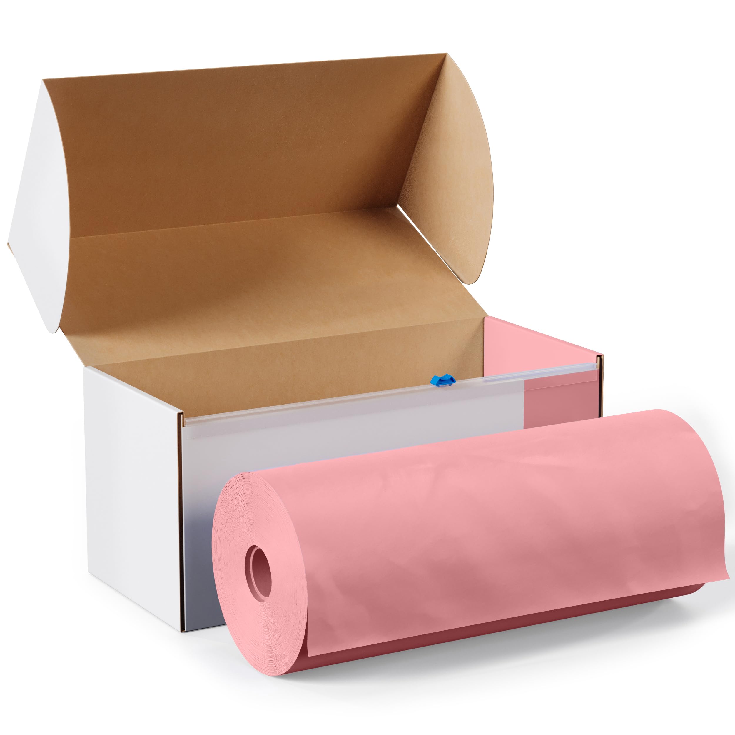 54 In. x 300 Ft. Cut To Size Table Roll | Pink