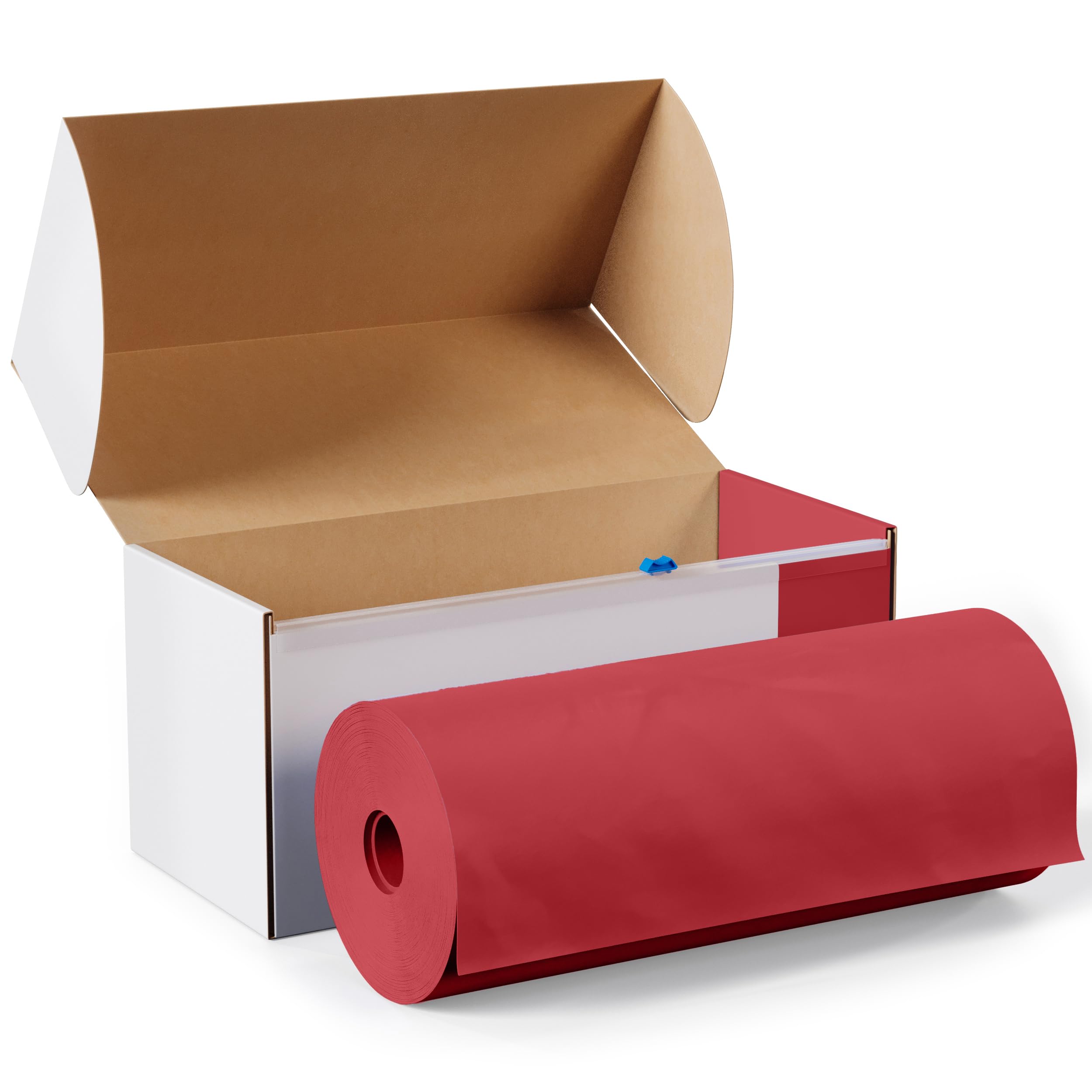 54 In. x 300 Ft. Cut To Size Table Roll | Red