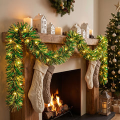 St. Patrick's Day Tinsel Garland