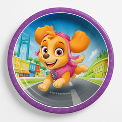 PAW Patrol Skye 7" Round Paper Plates