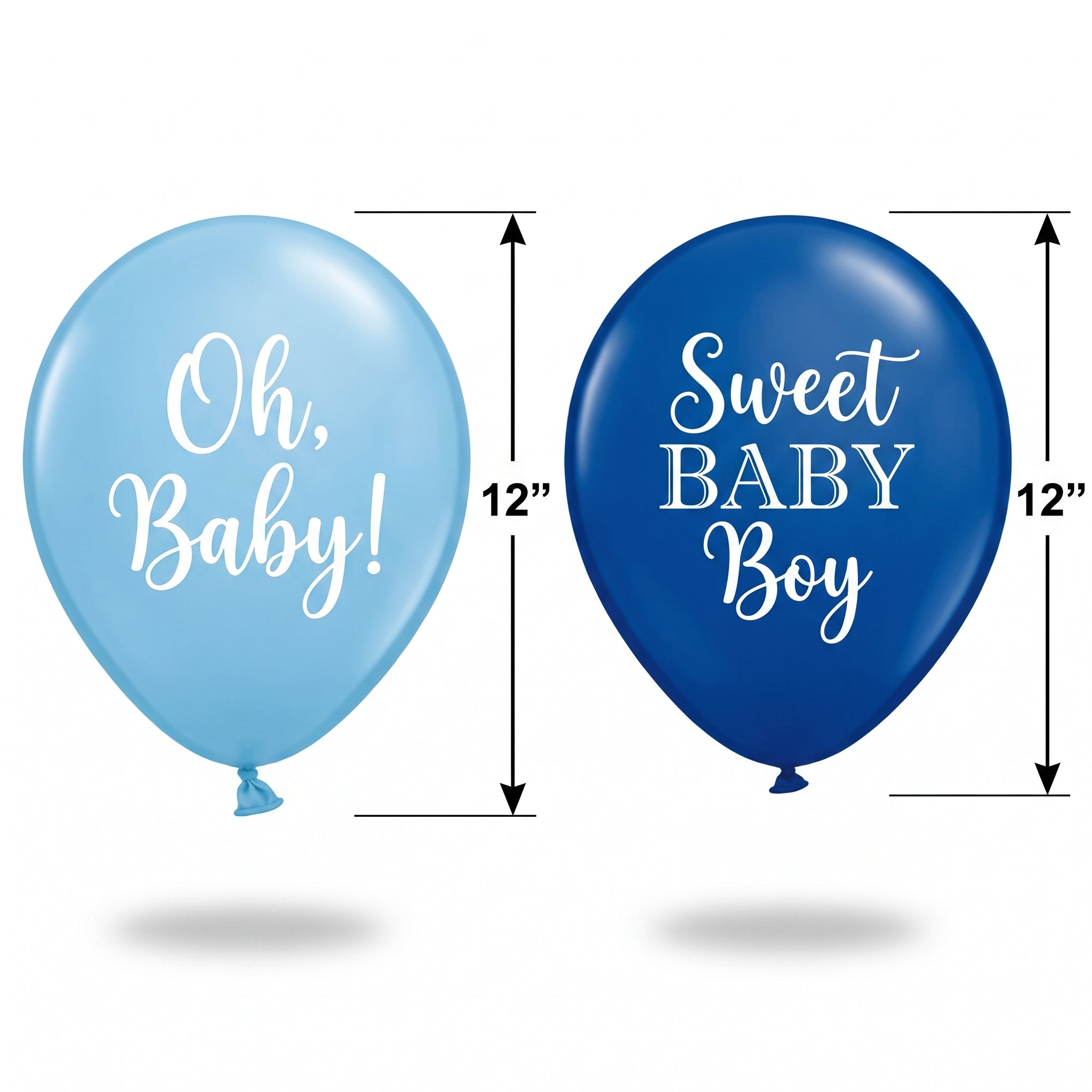 "Baby In Bloom" Latex Balloons - 15 Pack