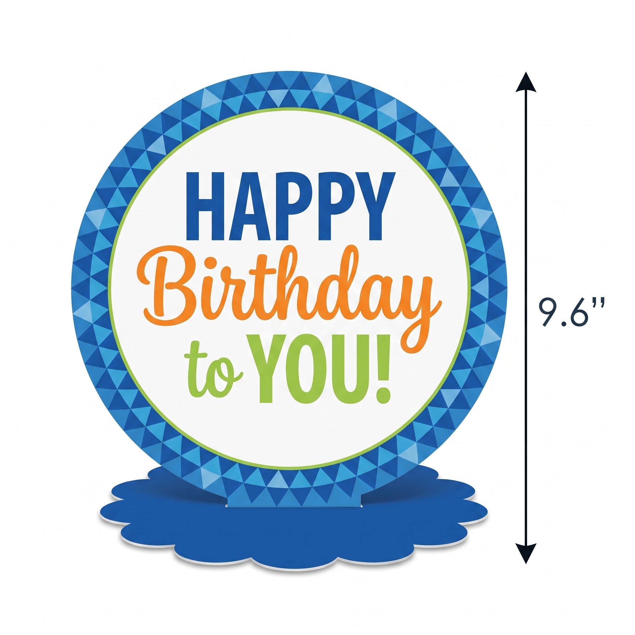 True Blue Birthday Table Decoration Kit