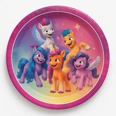 My Little Pony 9" Round Paper Plates