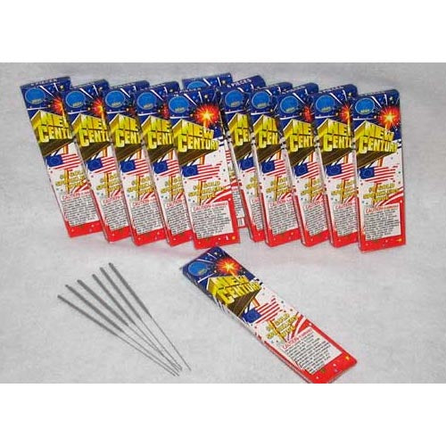 8 In. Gold Wire Sparklers | 6 Count