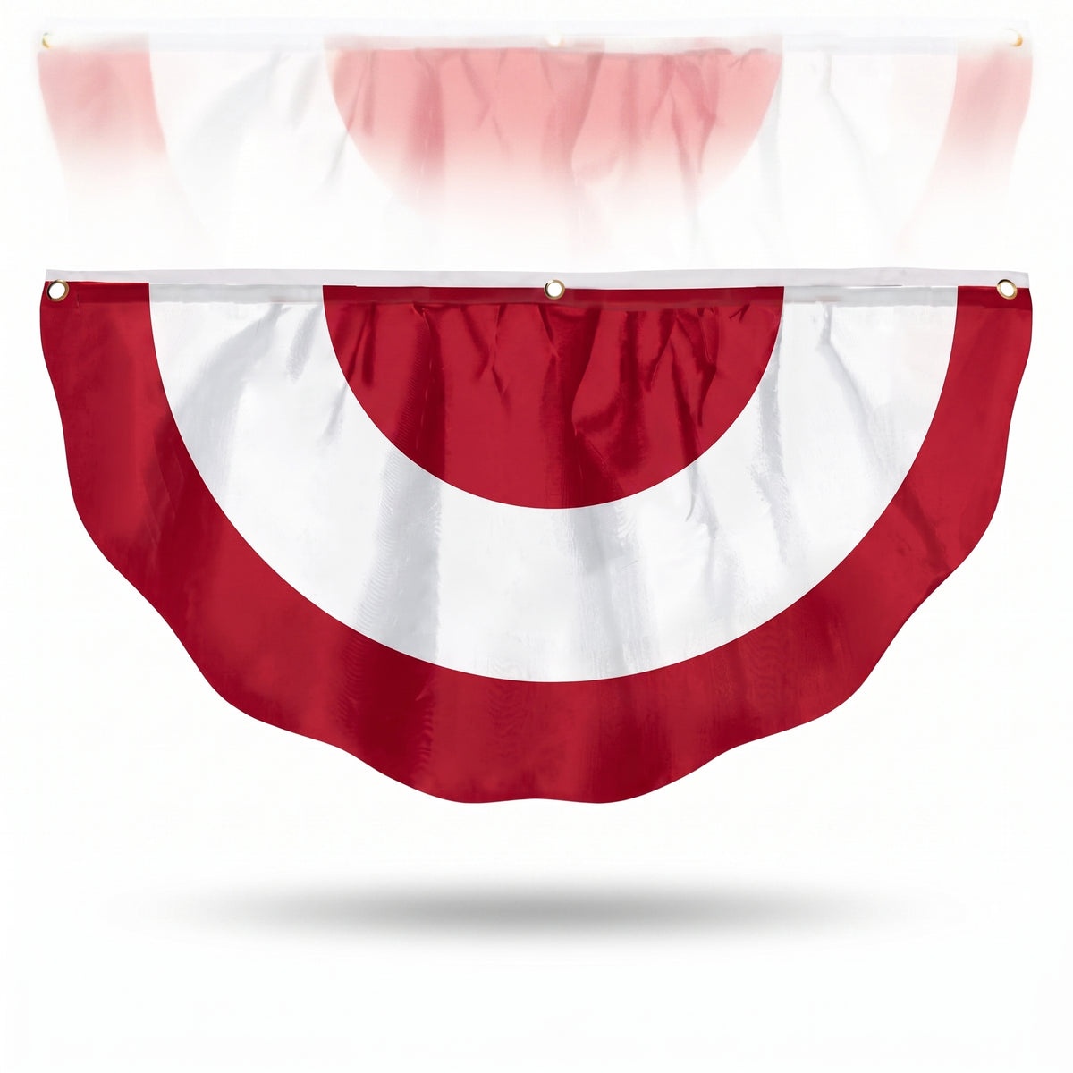 Canada Day Red and White Hanging Bunting Banner - 48 Inch