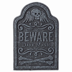 "Beware Dark Magic" Small Tombstone Decoration