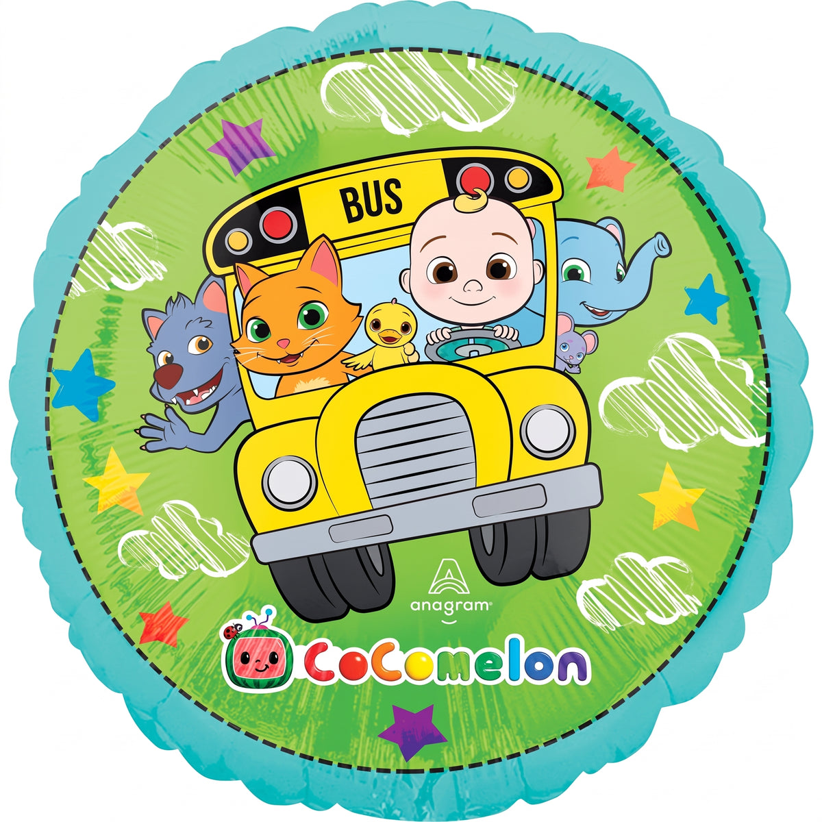CoComelon Metallic Foil Balloon - 18in