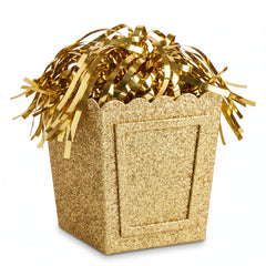 Sparkling Gold Customizable Balloon Weight Centerpiece