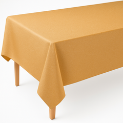Elegant Gold Metallic Fabric Table Cover - 60" x 104"