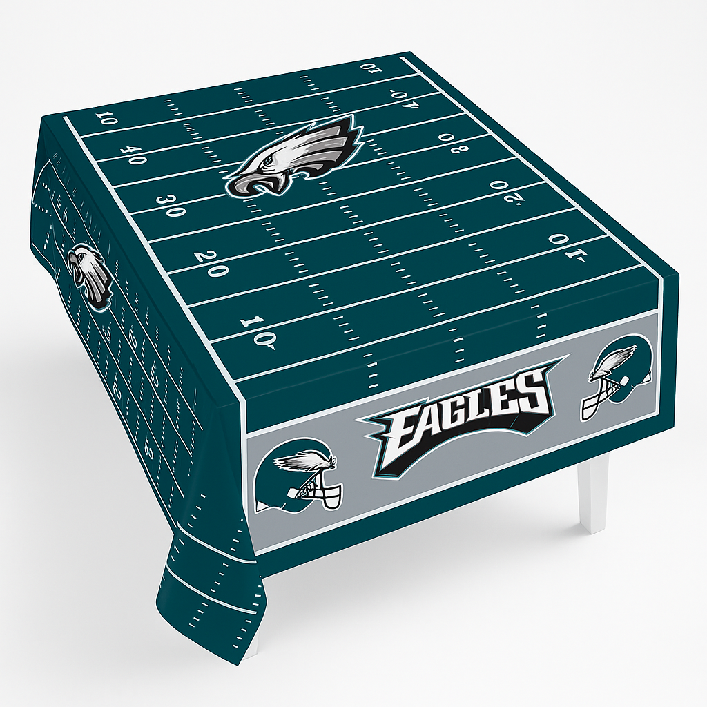 Philadelphia Eagles NFL Plastic Table Cover
