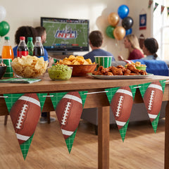 NFL Drive Pennant Banner - 12-Foot Football Party Decoration