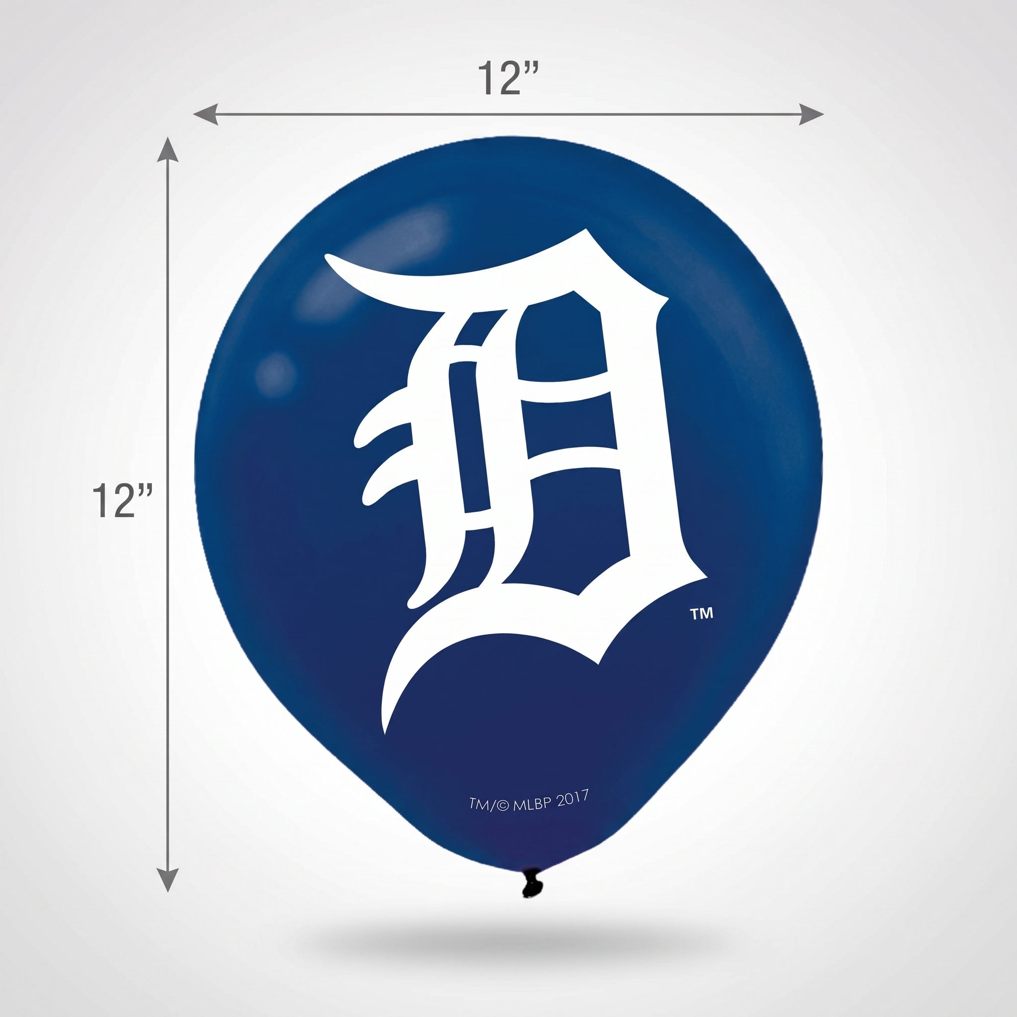 Detroit Tigers 12" Latex Balloons - 6 Pack